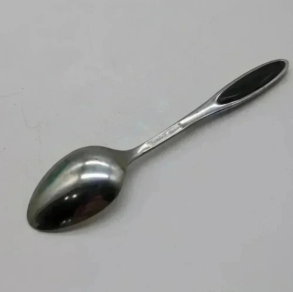 The Ozarks Mountain Range Chrome Souvenir Spoon Kitschy Cool - Picture 3 of 5